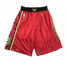 Atlanta Hawks 2019-20 Rød NBA Swingman Shorts