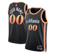 Atlanta Hawks Custom Mænd Trøje 2022-23 The City Sort Swingman