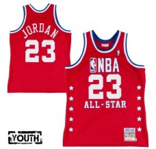 Børn Trøje Chicago Bulls Michael Jordan Hardwood Classics Throwback Swingman