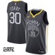 Børn Trøje Golden State Warriors Stephen Curry 30 2017-18 Sort Swingman