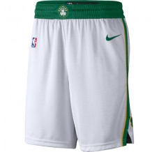 Boston Celtics 2018-19 Hvid NBA Swingman Shorts