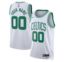 Boston Celtics Custom Mænd Trøje 2022-23 Hvid Swingman