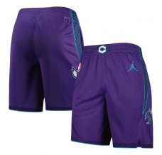 Charlotte Hornets 2022-23 Lilla Swingman Shorts