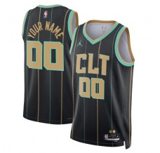 Charlotte Hornets Custom Mænd Trøje 2022-23 The City Sort Swingman