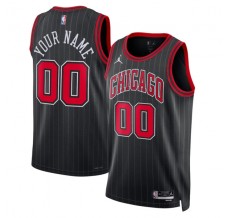Chicago Bulls Custom Mænd Trøje 2022-23 Statement Edition Sort Swingman