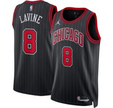Chicago Bulls Zach LaVine 8 Mænd Trøje 2022-23 Statement Edition Sort Swingman