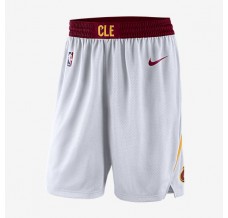 Cleveland Cavaliers 2017-18 Hvid NBA Swingman Shorts