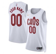 Cleveland Cavaliers Custom Mænd Trøje 2022-23 Hvid Swingman