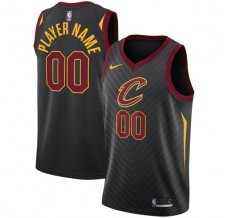 Cleveland Cavaliers Custom Mænd Trøje 2022-23 Statement Edition Sort Swingman
