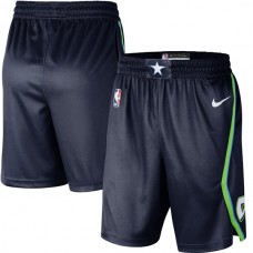 Dallas Mavericks 2019-20 Navy NBA Swingman Shorts