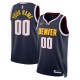 Denver Nuggets Custom Mænd Trøje 2022-23 Icon Edition Navy Swingman