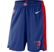 Detroit Pistons 2019-20 Blå NBA Swingman Shorts