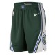 Detroit Pistons 2022-23 Grøn Swingman Shorts