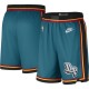 Detroit Pistons 2022-23 Teal Swingman Shorts