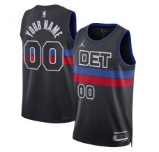 Detroit Pistons Custom Mænd Trøje 2022-23 Statement Edition Blå Swingman