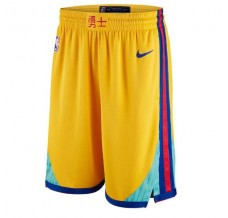 Golden State Warriors 2017-18 The City Gul NBA Swingman Shorts