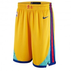 Golden State Warriors 2017-18 The City Gul NBA Swingman Shorts