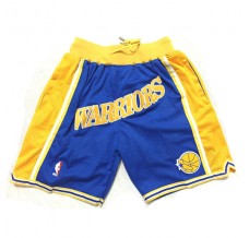 Golden State Warriors 2018-19 JUST DON Gul Swingman NBA Shorts