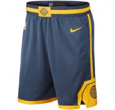 Golden State Warriors 2019-20 Navy NBA Swingman Shorts