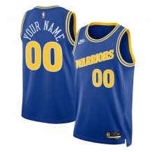 Golden State Warriors Custom Mænd Trøje 2022-23 Classic Edition Blå Swingman