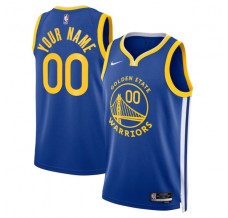 Golden State Warriors Custom Mænd Trøje 2022-23 Icon Edition Royal Swingman