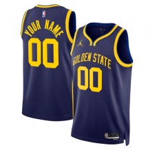 Golden State Warriors Custom Mænd Trøje 2022-23 Statement Edition Blå Swingman