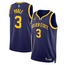 Golden State Warriors Poole 3 Mænd Trøje 2022-23 Statement Edition Navy Swingman