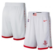 Houston Rockets 2019-20 Hvid NBA Swingman Shorts