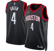 Houston Rockets Jalen Green 4 Mænd Trøje 2022-23 Statement Edition Sort Swingman