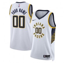 Indiana Pacers Custom Mænd Trøje 2022-23 Hvid Swingman