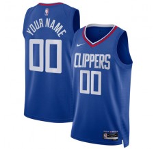 Los Angeles Clippers Custom Mænd Trøje 2022-23 Icon Edition Royal Swingman