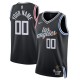 Los Angeles Clippers Custom Mænd Trøje 2022-23 The City Sort Swingman