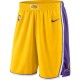 Los Angeles Lakers 2017-18 Gul NBA Swingman Shorts