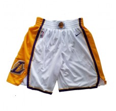 Los Angeles Lakers 2017-18 Hvid NBA Swingman Shorts