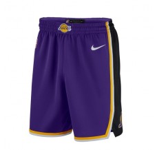 Los Angeles Lakers 2018-19 Lilla NBA Swingman Shorts