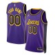 Los Angeles Lakers Custom Mænd Trøje 2022-23 Statement Edition Lilla Swingman