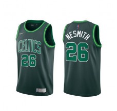 Mænd Trøje Boston Celtics Aaron Nesmith 36 2020-21 Earned Edition Grøn Swingman