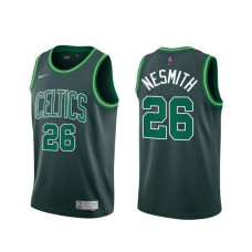 Mænd Trøje Boston Celtics Aaron Nesmith 36 2020-21 Earned Edition Grøn Swingman