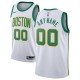 Mænd Trøje Boston Celtics Custom 2018-19 The City Hvid Swingman