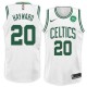 Mænd Trøje Boston Celtics Gordon Hayward 20 2017-18 Hvid Swingman