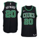 Mænd Trøje Boston Celtics Gordon Hayward 20 2017-18 Sort Swingman