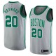 Mænd Trøje Boston Celtics Gordon Hayward 20 2017-18 The City Grå Swingman