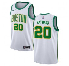 Mænd Trøje Boston Celtics Gordon Hayward 20 2018-19 The City Hvid Swingman