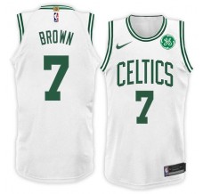 Mænd Trøje Boston Celtics Jaylen Brown 7 2017-18 Hvid Swingman