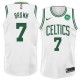 Mænd Trøje Boston Celtics Jaylen Brown 7 2017-18 Hvid Swingman