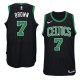 Mænd Trøje Boston Celtics Jaylen Brown 7 2017-18 Sort Swingman