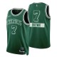 Mænd Trøje Boston Celtics Jaylen Brown 7 2021-22 City Edition Grøn Swingman