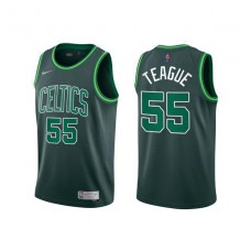 Mænd Trøje Boston Celtics Jeff Teague 55 2020-21 Earned Edition Grøn Swingman