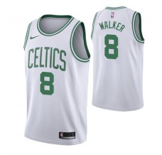 Mænd Trøje Boston Celtics Kemba Walker 8 2019-20 Hvid Swingman