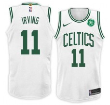 Mænd Trøje Boston Celtics Kyrie Irving 11 2017-18 Hvid Swingman